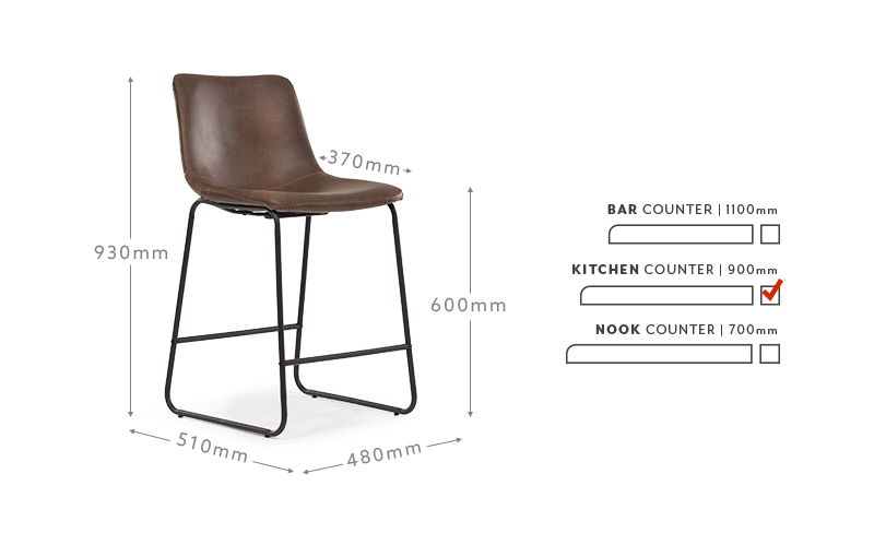 Bar Chair Height Mm : Stools Dimensions Drawings Dimensions Com - Shop